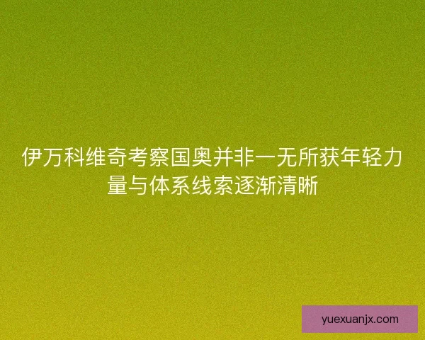 伊万科维奇考察国奥并非一无所获年轻力量与体系线索逐渐清晰